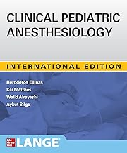 Clinical pediatric anesthesiology